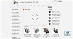 Desktop Screenshot of lcdprojector-lamps.com